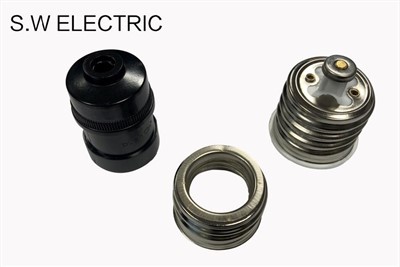 Lampun pidikkeen osat